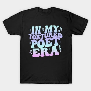 Funny In My Tortured Poets Era Groovy Gradiant T-Shirt